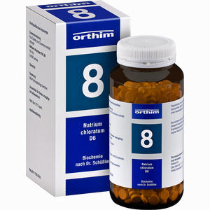 Biochemie 8 Natrium Chloratum D6 Tabletten 800 Stück - ab 0,00 &euro;