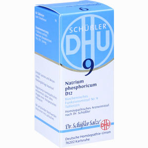 Biochemie 9 Natrium Phosphoricum D12 Tabletten DHU-Arzneimittel GmbH & Co. KG 80 Stück - ab 4,69 &euro;