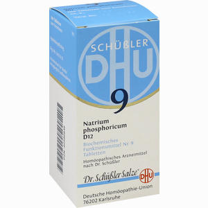 Abbildung von Biochemie 9 Natrium Phosphoricum D12 Tabletten DHU-Arzneimittel GmbH & Co. KG 200 Stück