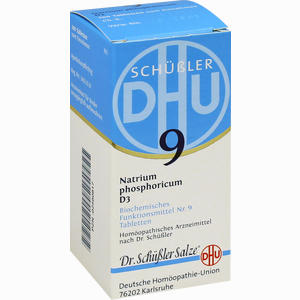 Biochemie 9 Natrium Phosphoricum D3 Tabletten 200 Stück - ab 10,07 €