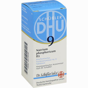 Biochemie 9 Natrium Phosphoricum D3 Tabletten DHU-Arzneimittel GmbH & Co. KG 80 Stück - ab 0,00 &euro;