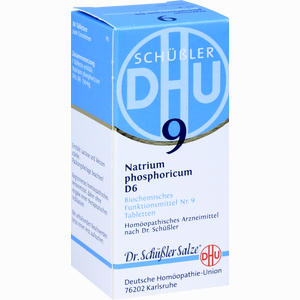 Biochemie 9 Natrium Phosphoricum D6 Tabletten DHU-Arzneimittel GmbH & Co. KG 80 Stück - ab 3,79 €