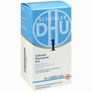 Abbildung von Biochemie Dhu 1 Calcium Fluoratum D12 Tabletten  420 Stück