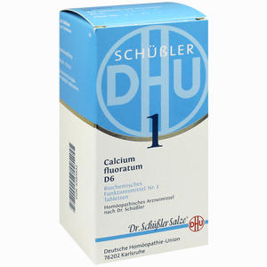 Biochemie Dhu 1 Calcium Fluoratum D6 Tabletten  420 Stück - ab 0,00 €