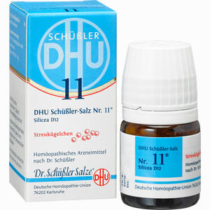 Biochemie Dhu 11 Silicea D12 Globuli 10 g - ab 6,85 &euro;