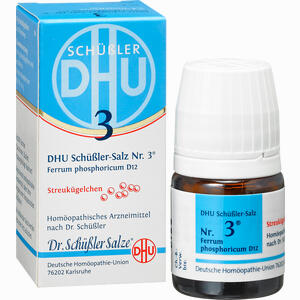 Biochemie Dhu 3 Ferrum Phosphoricum D12 Globuli 10 g - ab 7,08 €