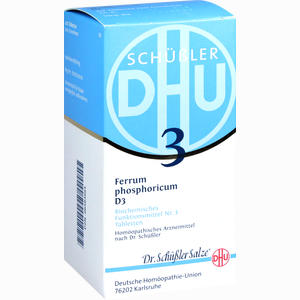 Biochemie Dhu 3 Ferrum Phosphoricum D3 Tabletten  420 Stück - ab 0,00 €
