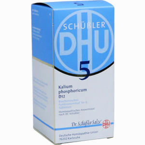 Biochemie Dhu 5 Kalium Phosphoricum D12 Tabletten  420 Stück - ab 0,00 €
