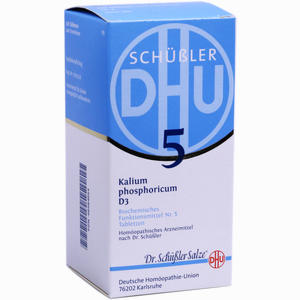 Biochemie Dhu 5 Kalium Phosphoricum D3 Tabletten  420 Stück - ab 0,00 €