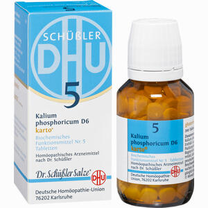 Biochemie Dhu 5 Kalium Phosphoricum D6 Karto Tabletten 200 Stück - ab 0,00 €