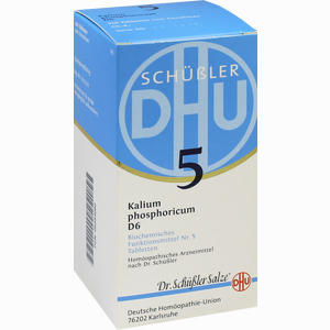 Biochemie Dhu 5 Kalium Phosphoricum D6 Tabletten  420 Stück - ab 11,12 €