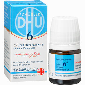Biochemie Dhu 6 Kalium Sulfuricum D6 Globuli 10 g - ab 7,03 €