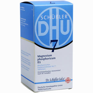 Biochemie Dhu 7 Magnesium Phosphoricum D3 Tabletten  420 Stück - ab 0,00 &euro;