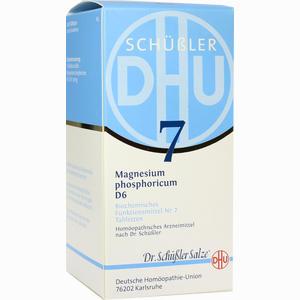 Biochemie Dhu 7 Magnesium Phosphoricum D6 Tabletten  420 Stück - ab 10,79 €