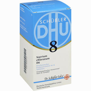 Biochemie Dhu 8 Natrium Chloratum D6 Tabletten  420 Stück - ab 12,25 €