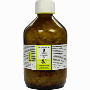 Biochemie Nestmann Nr.8 Natrium Chloratum D6 Tabletten 1000 Stück Biochemie Nestmann Nr.8 Natrium Chloratum D6 Tabletten 1000 Stück