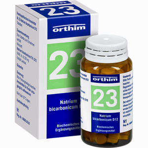 Biochemie Orthim Nr. 23 Natrium Bicarbonicum D12 Tabletten 100 Stück - ab 0,00 €