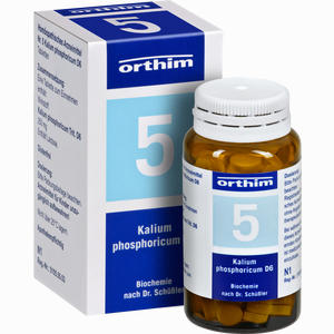 Biochemie Orthim Nr. 5 Kalium Phosphoricum D6 Tabletten 100 Stück - ab 0,00 &euro;