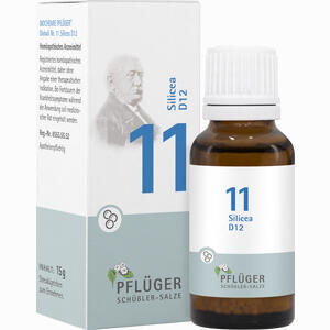 Biochemie Pflüger Globuli Nr. 11 Silicea D12 15 g - ab 6,17 €