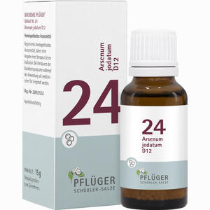Biochemie Pflüger Globuli Nr.24 Arsenum Jodatum D12  15 g - ab 6,25 €