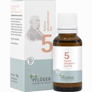 Biochemie Pflüger Globuli Nr. 5 Kalium Phosphoricum D6  15 g - ab 5,97 €