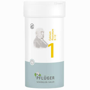 Abbildung von Biochemie Pflüger Nr. 1 Calcium Fluoratum D12 Tabletten 400 Stück