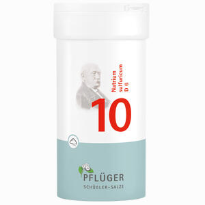 Biochemie Pflüger Nr. 10 Natrium Sulfuricum D6 Pulver 100 g - ab 10,61 €