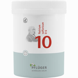 Biochemie Pflüger Nr. 10 Natrium Sulfuricum D6 Tabletten 1000 Stück - ab 18,35 €