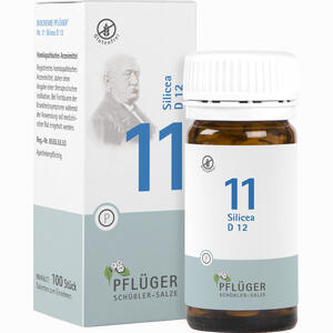 Biochemie Pflüger Nr. 11 Silicea D12 Tabletten 100 Stück - ab 3,09 €
