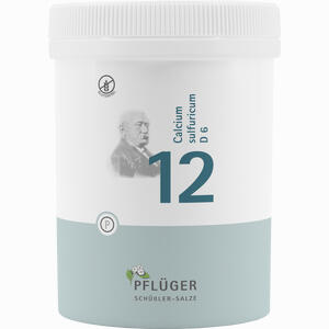 Biochemie Pflüger Nr. 12 Calcium Sulfuricum D6 Tabletten 1000 Stück - ab 18,97 €
