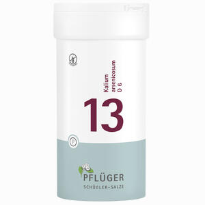 Biochemie Pflüger Nr. 13 Kalium Arsenicosum D6 Tabletten 400 Stück - ab 9,94 €