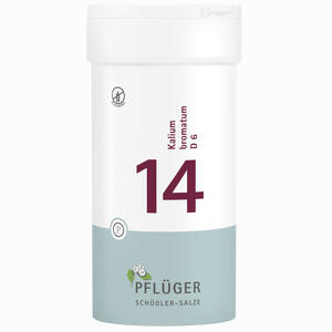 Biochemie Pflüger Nr. 14 Kalium Bromatum D6 Tabletten 400 Stück - ab 9,70 €