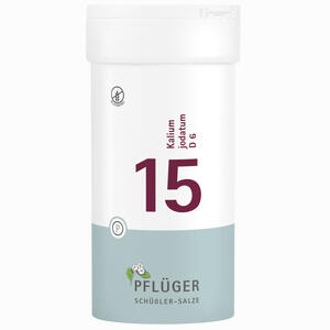 Biochemie Pflüger Nr. 15 Kalium Jodatum D6 Tabletten 400 Stück - ab 9,69 €