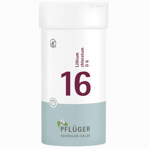 Abbildung von Biochemie Pflüger Nr. 16 Lithium Chloratum D6 Tabletten 400 Stück