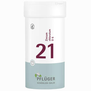 Biochemie Pflüger Nr. 21 Zincum Chloratum D6 Tabletten 400 Stück
