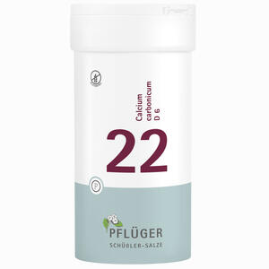 Biochemie Pflüger Nr. 22 Calcium Carbonicum D6 Tabletten 400 Stück - ab 9,82 €