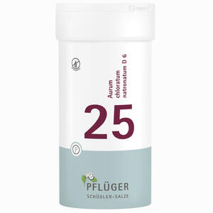 Biochemie Pflüger Nr. 25 Aurum Chloratum Natron. D6 Tabletten 400 Stück - ab 9,94 &euro;