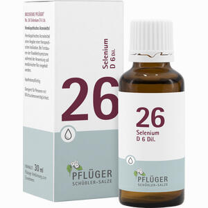 Biochemie Pflüger Nr.26 Selenium D6 Tropfen 30 ml - ab 6,87 €