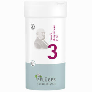 Biochemie Pflüger Nr. 3 Ferrum Phosphoricum D12 Tabletten 400 Stück - ab 9,62 €