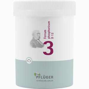 Biochemie Pflüger Nr. 3 Ferrum Phosphoricum Trit. D12 Pulver 250 g - ab 19,63 €
