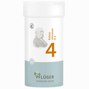 Biochemie Pflüger Nr. 4 Kalium Chloratum D6 Tabletten 400 Stück - ab 9,88 €