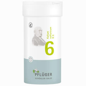 Biochemie Pflüger Nr. 6 Kalium Sulfuricum D6 Tabletten 400 Stück - ab 9,95 €