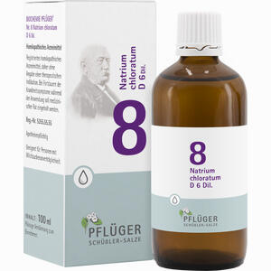 Biochemie Pflüger Nr. 8 Natrium Chloratum D6 Dil. Tropfen 100 ml - ab 18,31 €