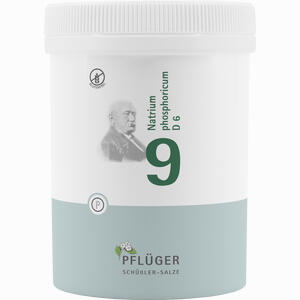 Biochemie Pflüger Nr. 9 Natrium Phosphoricum D6 Tabletten 1000 Stück - ab 19,07 €