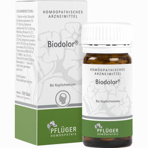 Biodolor Tabletten 100 Stück - ab 11,25 €