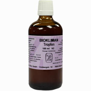 Biokliman Tropfen  100 ml - ab 20,22 €