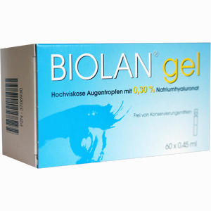 Biolan Gel Augentropfen 60 x 0.45 ml - ab 0,00 €