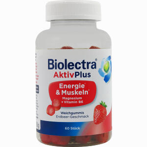 Biolectra Aktivplus Energie & Muskeln Gummis Erdb.  60 Stück - ab 11,93 &euro;