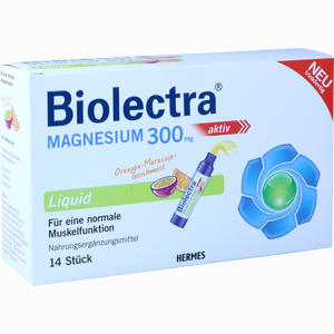 Biolectra Magnesium 300 Mg Liquid Liquidum 14 Stück