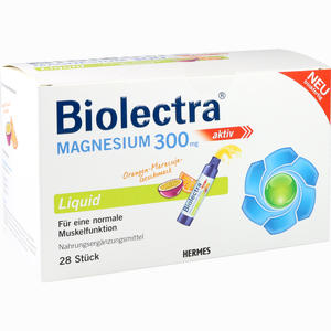 Biolectra Magnesium 300 Mg Liquid Liquidum 28 Stück - ab 20,38 €